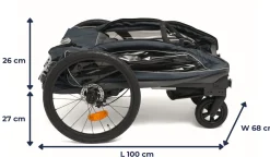 Beemoo Sporty Trail Cykelanhænger, Asphalt