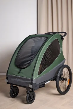 Beemoo Sporty Trail Cykelanhænger, Green