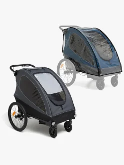 Beemoo Sporty Trail Cykelanhænger inkl. Regnslag, Asphalt