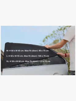 Beemoo Stretch Solbeskyttelse 2-pak, Black