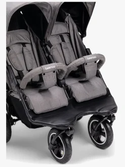 Beemoo Swing Søskendevogn, Grey Melange