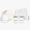 Beemoo CARE Wearable Elektrisk Brystpumpe Single inkl. Modermælksposer Modermælksflaske & Opbevaringstaske