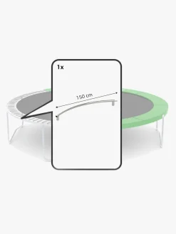 BERG Reservedel Favorit Svejset Topskinne 380 150 cm