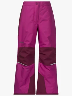 Bergans Storm Insulated Overtræksbukser, Cerise/Jam