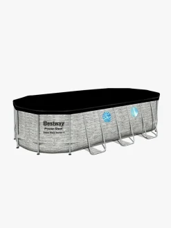 Bestway Power Steel Swim Vista Series Oval poolsæt 549x274x122 cm