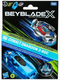 Beyblade X Cobalt Dragoon 2-60C Launcher Sæt