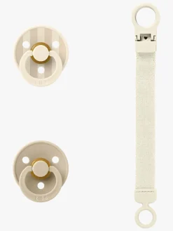 BIBS Colour Sut & Loop Suttesnor Gavesæt Latex Str. 1, Ivory