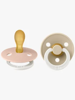 BIBS Colour Sut 2-pak Latex Str. 2 Symmetrisk, Blush Glow/Vanilla Glow