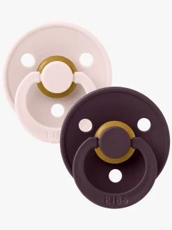 BIBS Colour Sut 2-pak Str. 1, Petal/Plum