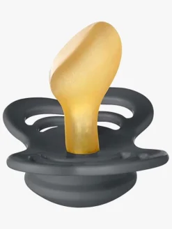 BIBS Couture Sut 2-pak Latex Str 1, Iron/Baby Blue