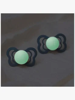 BIBS Couture Sut 2-pak Latex Str 1, Sage Glow/Cloud Glow