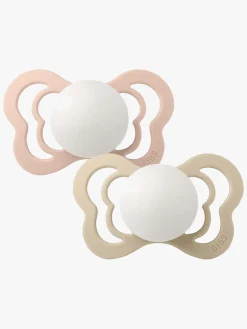 BIBS Couture Sut 2-pak Latex Str 1, Blush Glow/Vanilla Glow