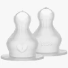 BIBS Medium Flow Sut Silikone 2-pak, Neutral