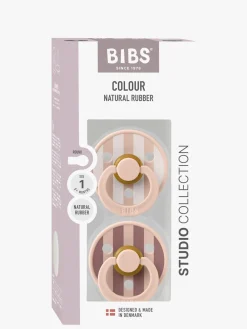 BIBS Studio Colour Block Sut 2-pak Latex Str. 1, Blush Mix
