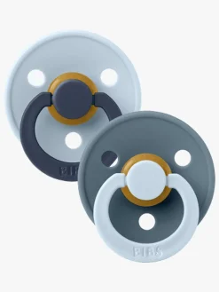 BIBS Studio Colour Fusion Sut 2-pak Str. 2, Baby Blue Petrol mix