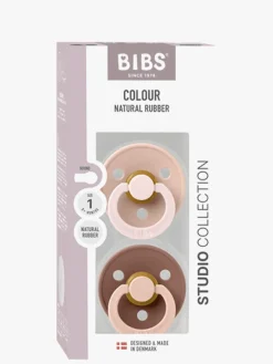 BIBS Studio Colour Fusion Sut 2-pak Str. 1, Blush Woodchuck mix