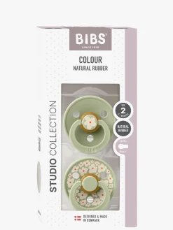 BIBS Studio Colour Sut 2-Pak Latex Str. 2 Rund, Jasmine/Sage Mix