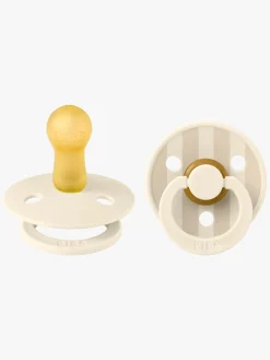 BIBS Studio Colour Sut 2-Pak Latex Str. 2 Rund, Pin/Ivory Vanilla Mix