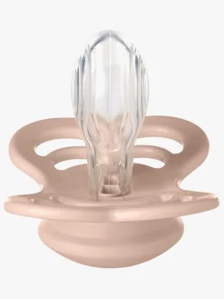 BIBS Supreme Sut 2-pak Silikone Str. 1, Woodchuck/Blush