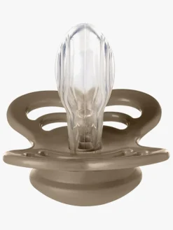 BIBS Supreme Sut 2-pak Silikone Str. 2, Vanilla/Dark Oak