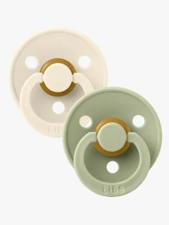 BIBS Sut Colour 2-pak Latex Str. 2, Ivory/Sage