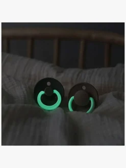 BIBS Sut De Lux 2-pak Silicone, Blush Glow/Vanilla Glow