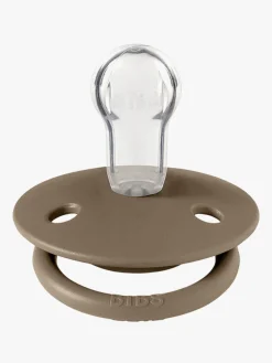 BIBS Sut De Lux 2-pak Silicone, Vanilla/Dark Oak