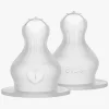 BIBS Sut til Sutteflaske Silicone 2-pak Thick Flow