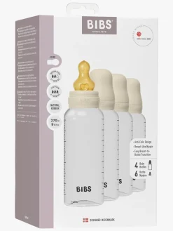 BIBS Sutteflaske Latex 4-pak 270 ml, Ivory