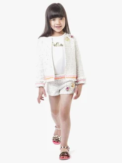 Billieblush T-Shirt, Ivory