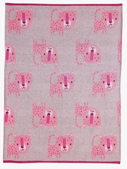 Bizzi Growin Strikket Tæppe Aio Baby, Lyra Leopard