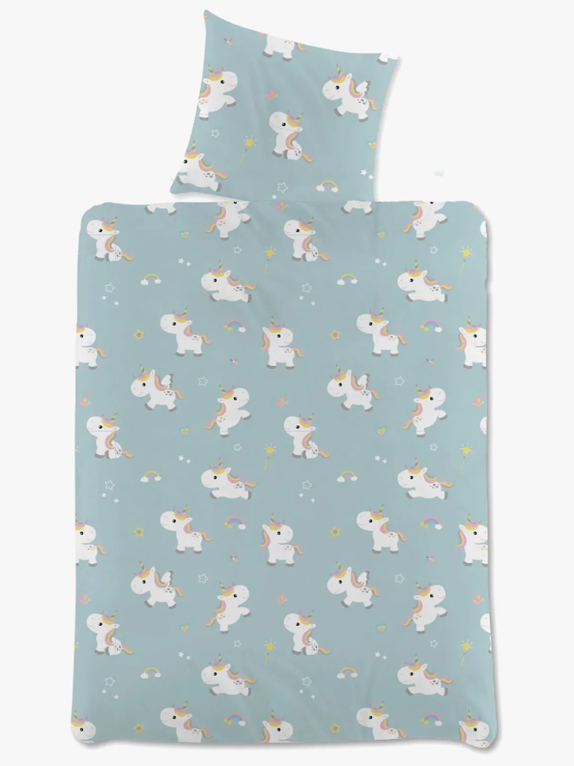 Bjorna Unicorn Sengesæt 140x200