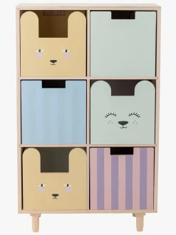 Bloomingville Calle Bogreol med Skuffer, Nature