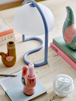 Bloomingville Favour Bordlampe, Blue