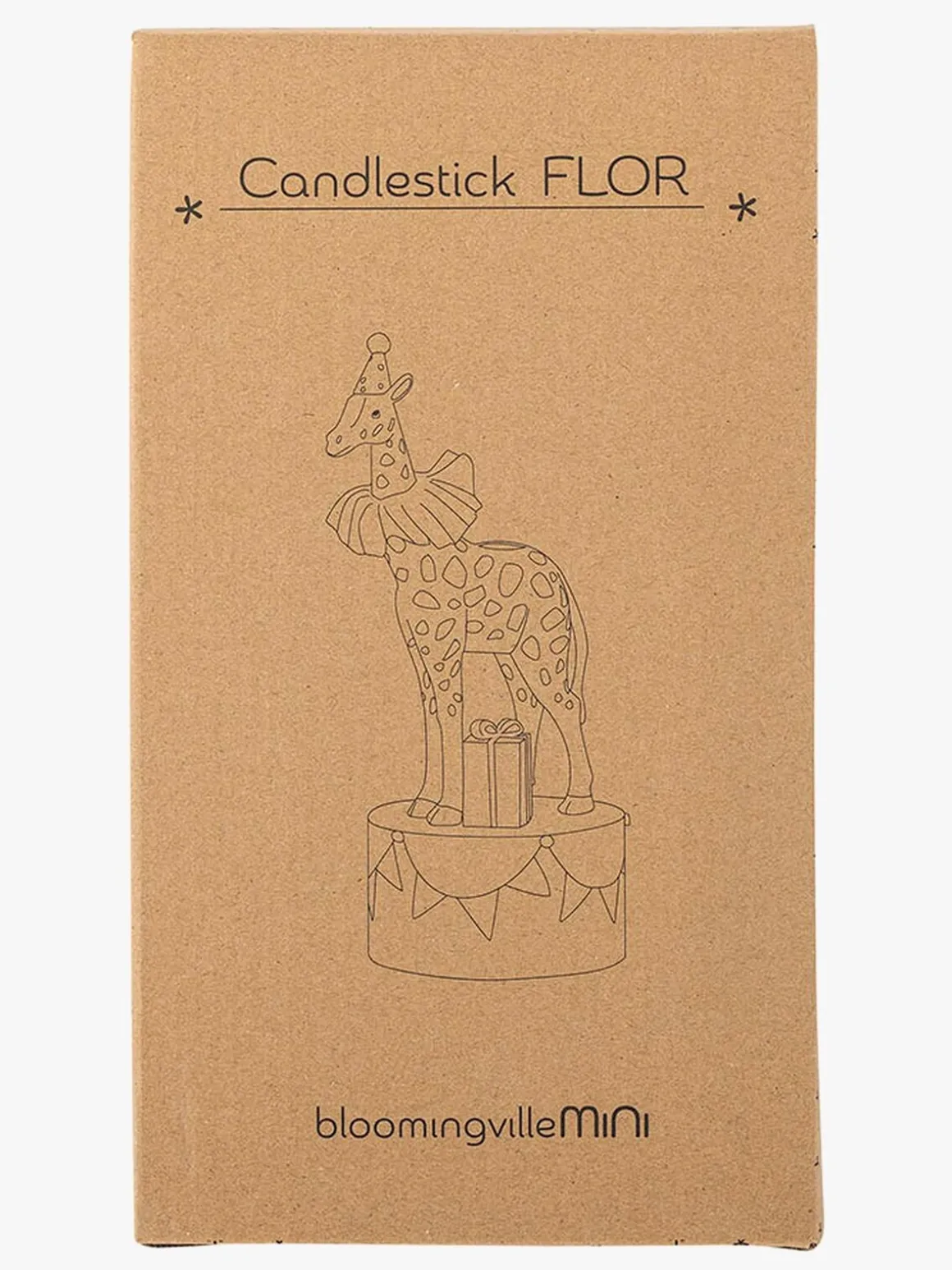 Bloomingville Lysestage Cirkusgiraf