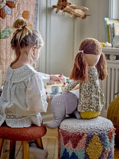 Bloomingville Miaki Puf, Grey