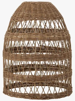 Bloomingville Rim Lampeskærm, Brun