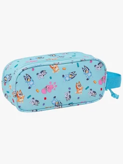 Bluey 3D Dobbelt Penalhus, Lyseblå