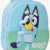 Bluey 3D Rygsæk 8.5L, Grøn/Blå