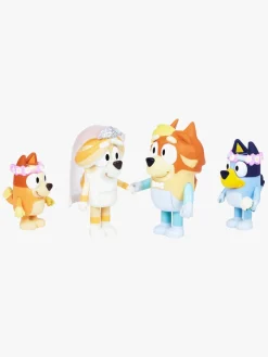 Bluey Figursæt Bryllup 4-pak
