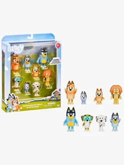 Bluey Figursæt Familie & Venner 8-pak