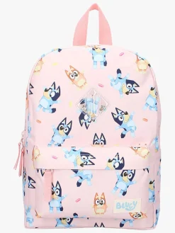 Bluey Rygsæk Friends first, Pink