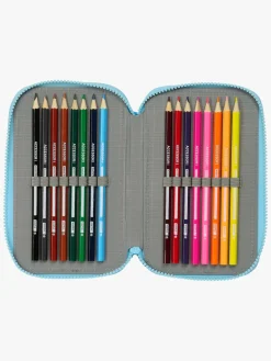 Bluey Tredelt Penalhus, Blå