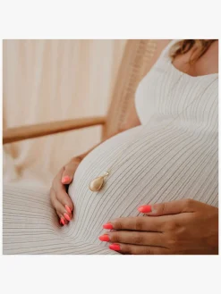 Bola Barselssmykke Dråbeformet, Guldfarvet