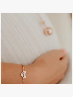 Bola Barselssmykke med Armbånd Love, Roségylden