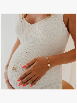 Bola Barselssmykke med Armbånd Baby/Mum, Guldfarvet