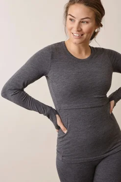 Boob Merino Wool Trøje, Dk Greymelange