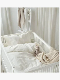 Borganäs Sengesæt Tremmeseng Humble 100 x 130 2-delt, Hvid