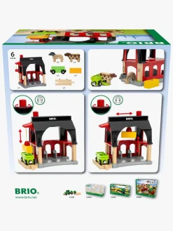 BRIO World 36012 Dyrestald