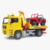 Bruder MAN TGA Kranbil m. Jeep